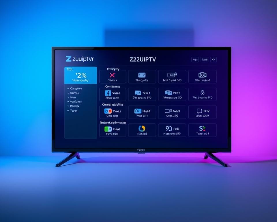 test de qualité iptv